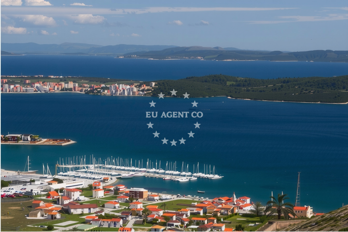 Additional view of Toče harbor in Harbour in Okrug Gornji on the island Čiovo, Central Dalmatia, Croatia photo 9