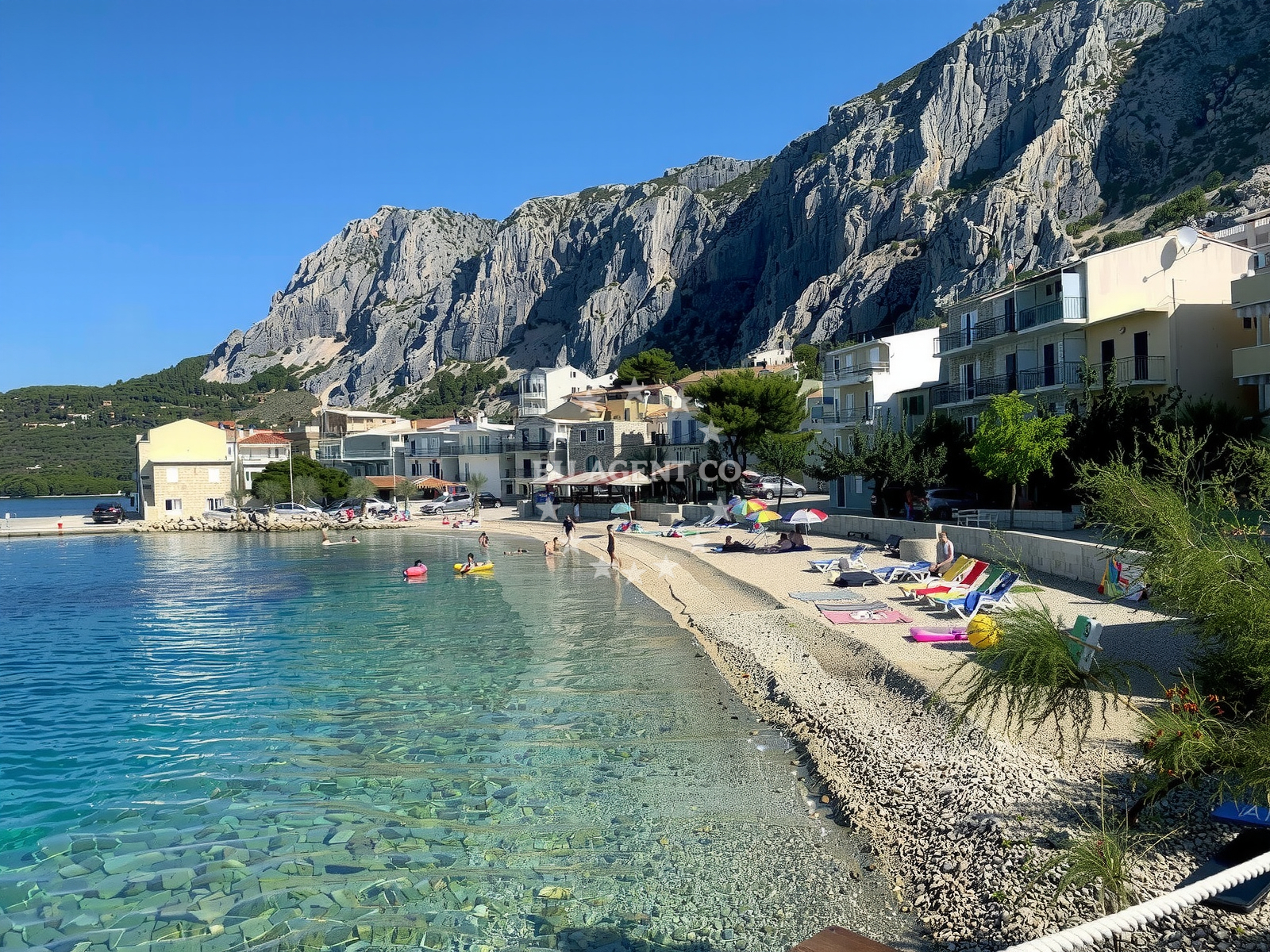 Additional view of Drašnice harbor in Harbour in Drašnice, Central Dalmatia, Croatia photo 4