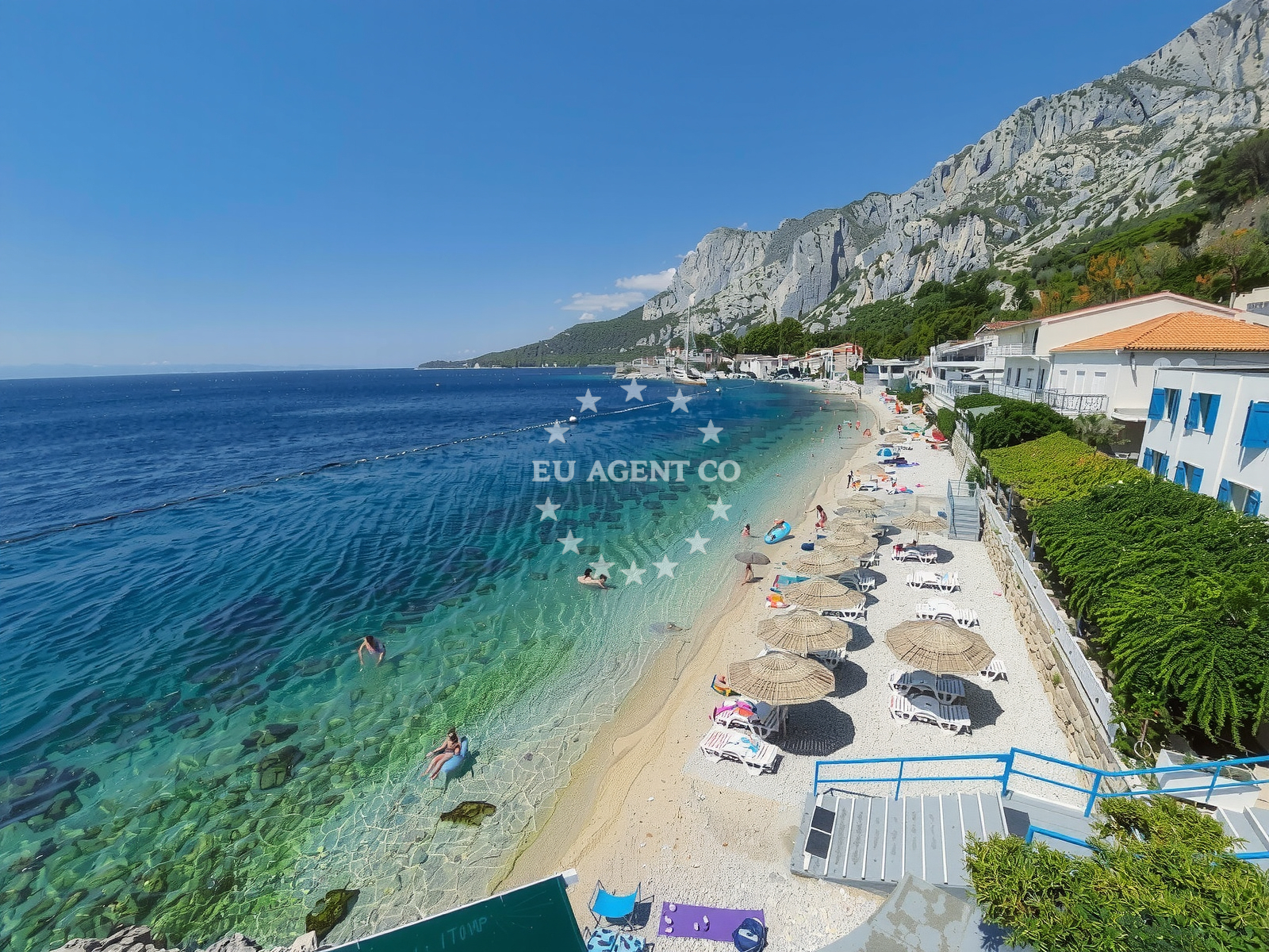Additional view of Drašnice harbor in Harbour in Drašnice, Central Dalmatia, Croatia photo 5