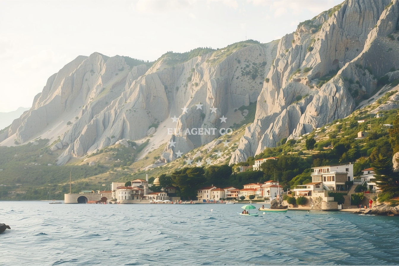 Additional view of Drašnice harbor in Harbour in Drašnice, Central Dalmatia, Croatia photo 8