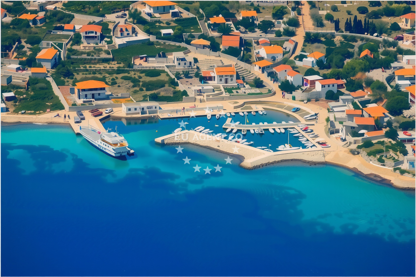 Additional view of Borak harbor in Harbour on the island Drvenik Mali, Central Dalmatia, Croatia photo 7