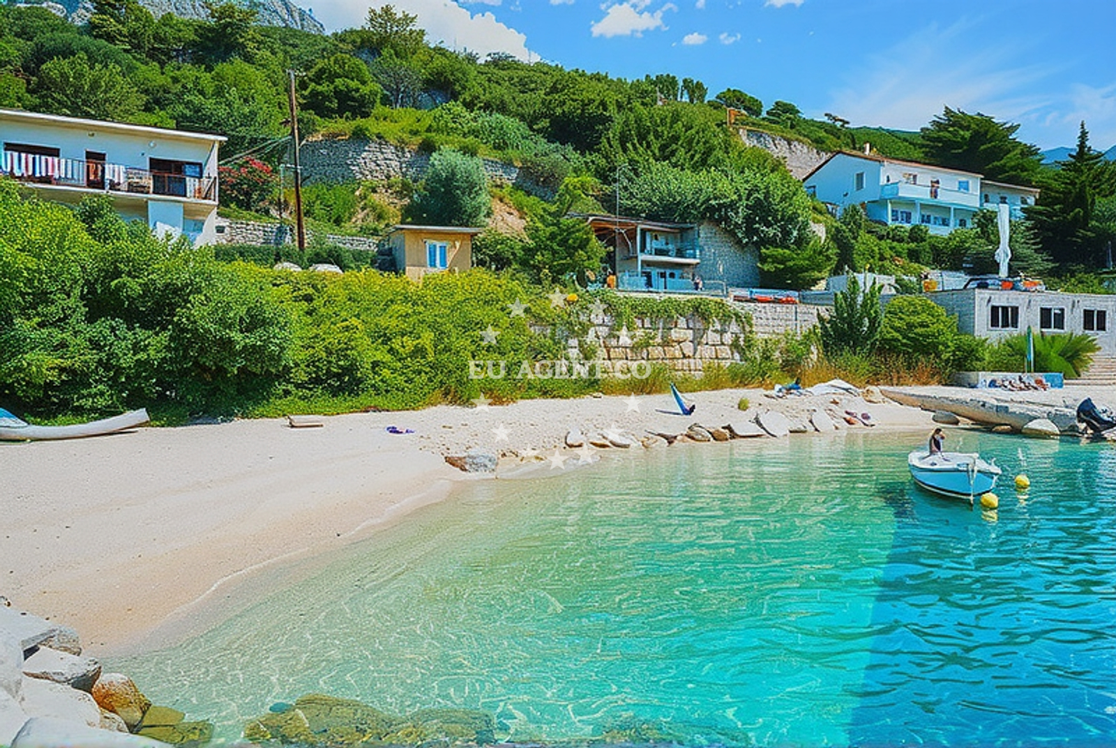 Poseidon Beach near Sumpetar Harbour