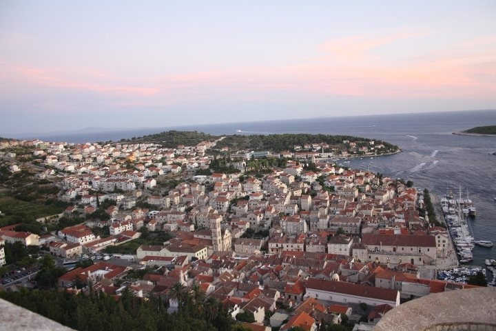 Additional view of Hvar harbor in Harbour in Hvar on the island Hvar, Central Dalmatia, Croatia photo 16