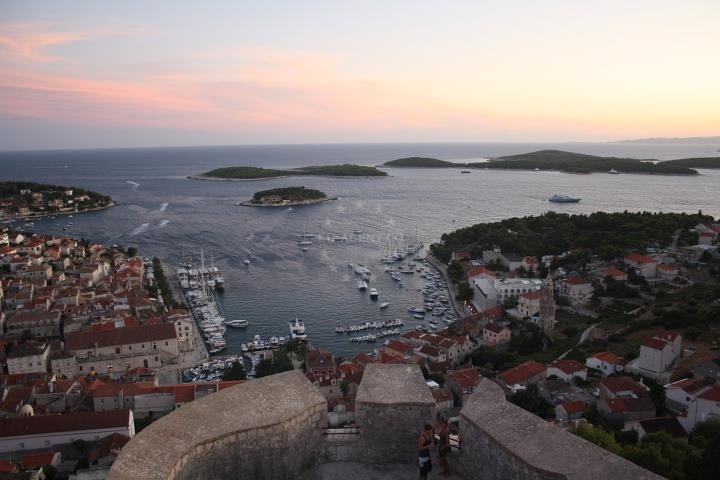 Additional view of Hvar harbor in Harbour in Hvar on the island Hvar, Central Dalmatia, Croatia photo 17