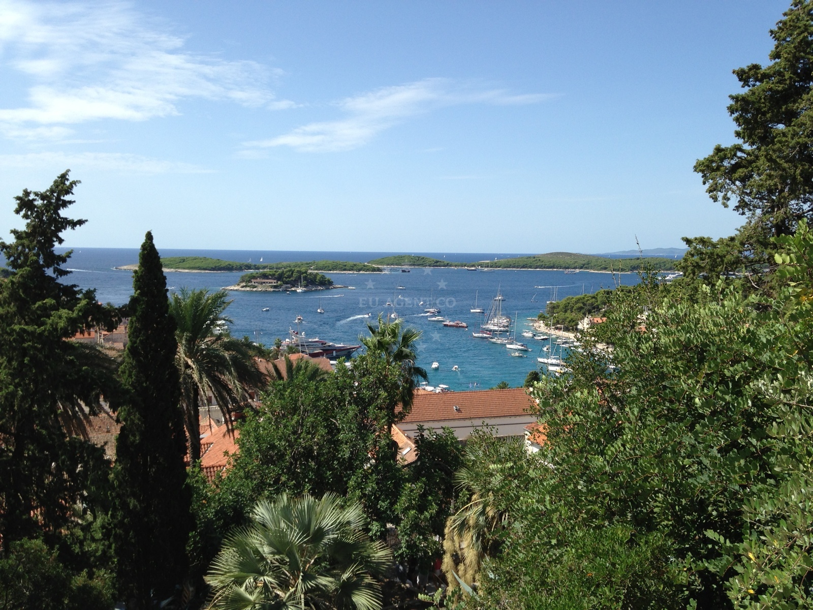 Additional view of Hvar harbor in Harbour in Hvar on the island Hvar, Central Dalmatia, Croatia photo 19