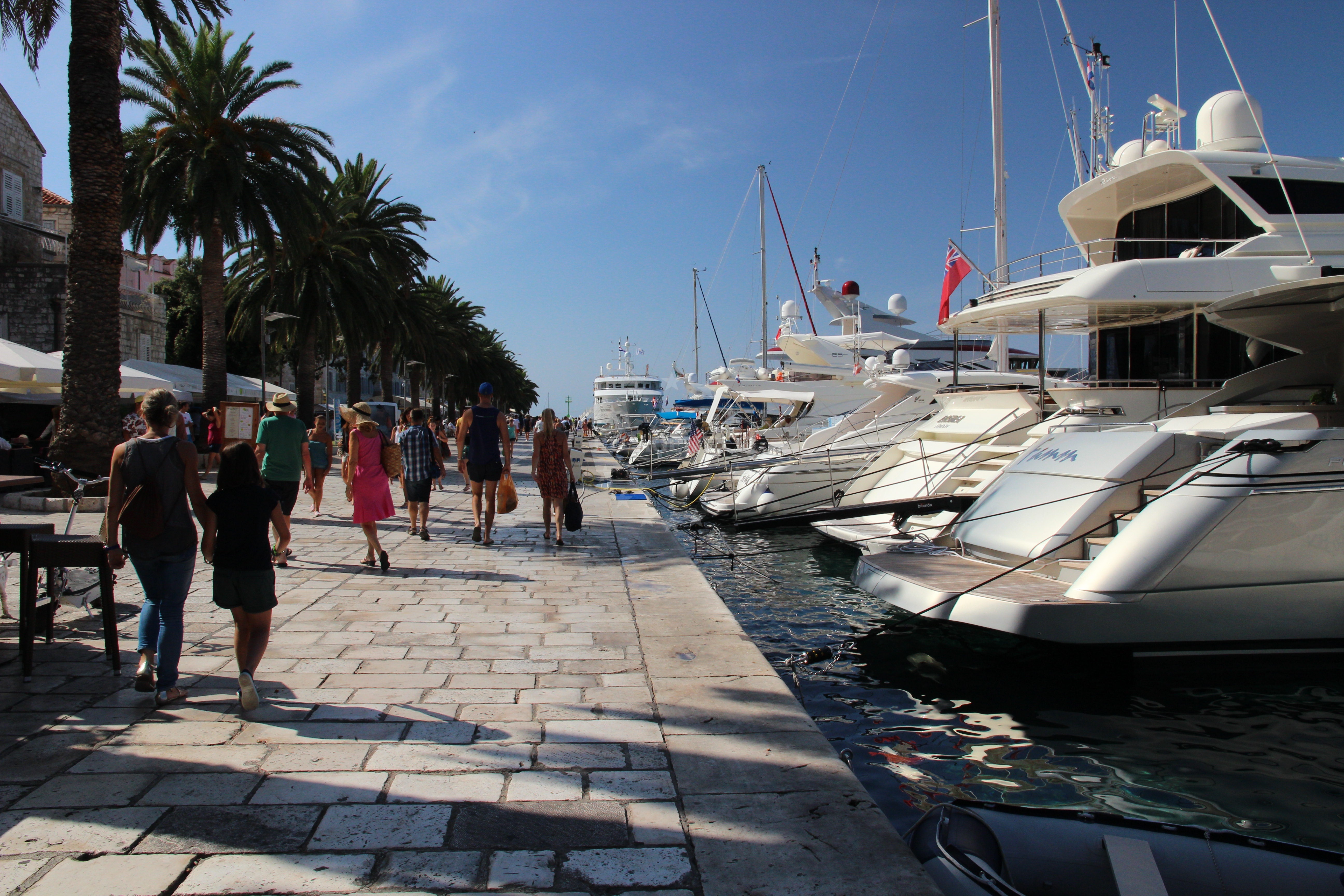 Additional view of Hvar harbor in Harbour in Hvar on the island Hvar, Central Dalmatia, Croatia photo 21
