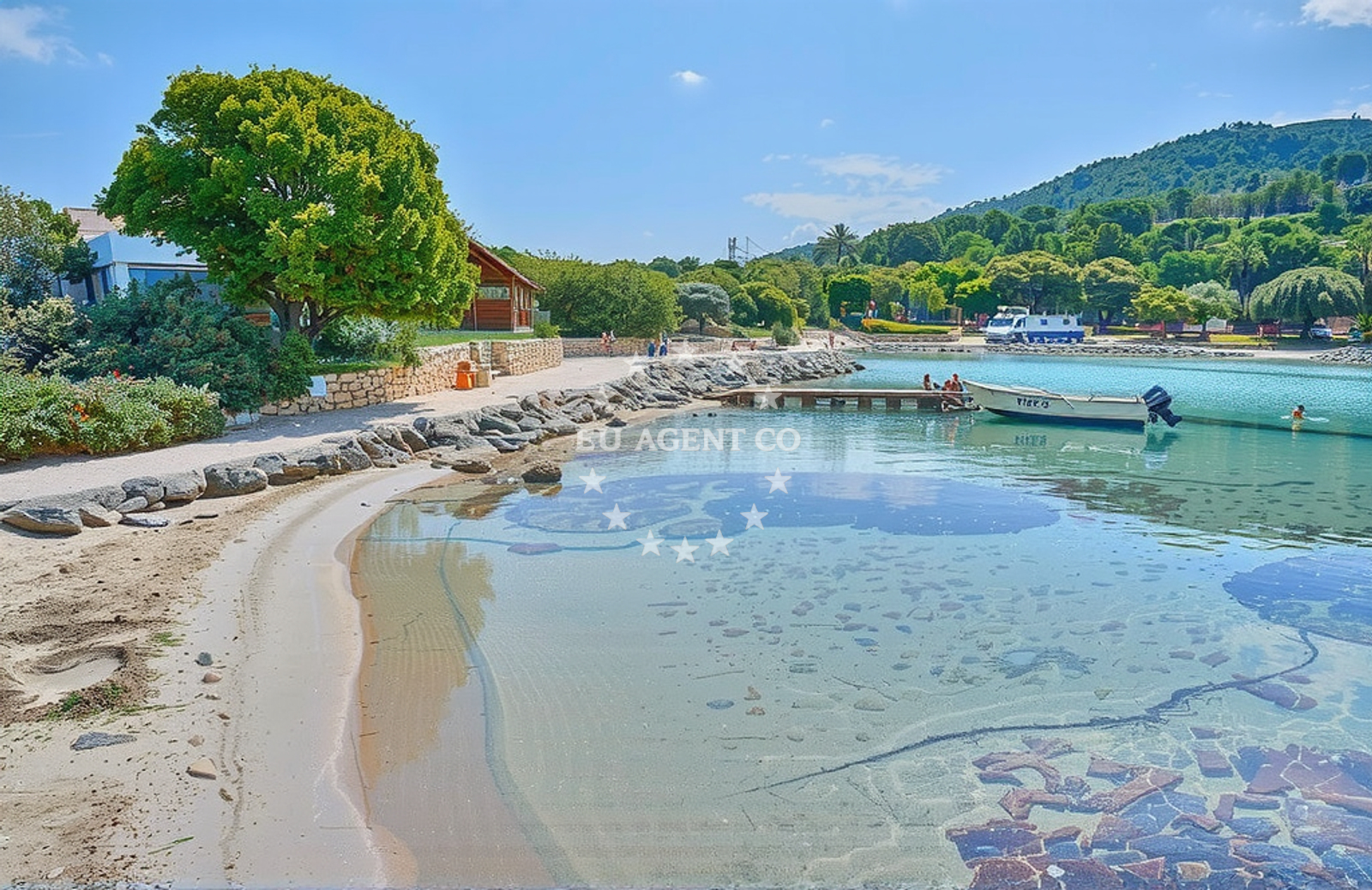Additional view of Sućuraj harbor in Harbour in Sućuraj on the island Hvar, Central Dalmatia, Croatia photo 4