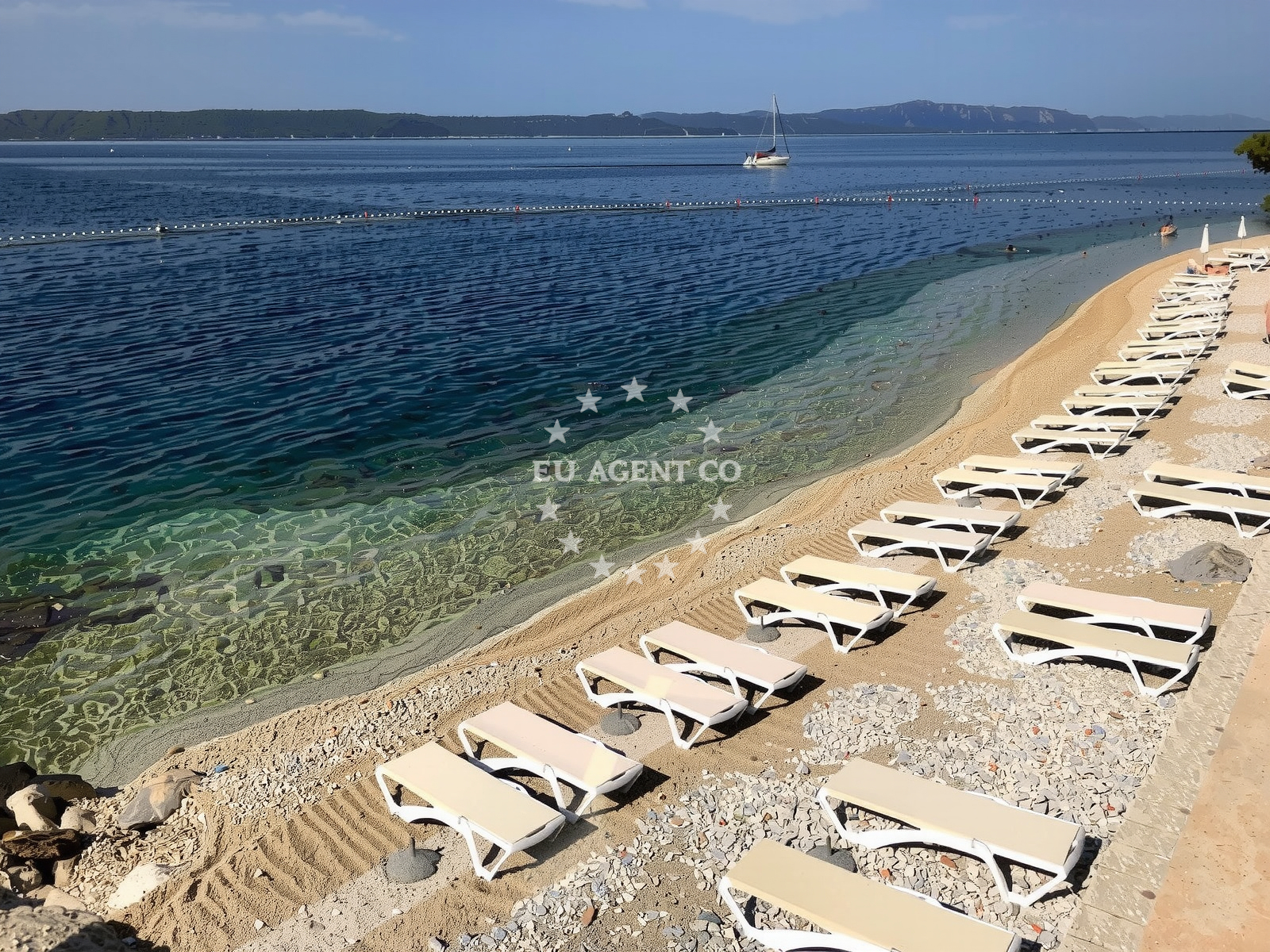 Facilities and surroundings at Igrane harbor in Harbour in Igrane, Central Dalmatia, Croatia photo 2