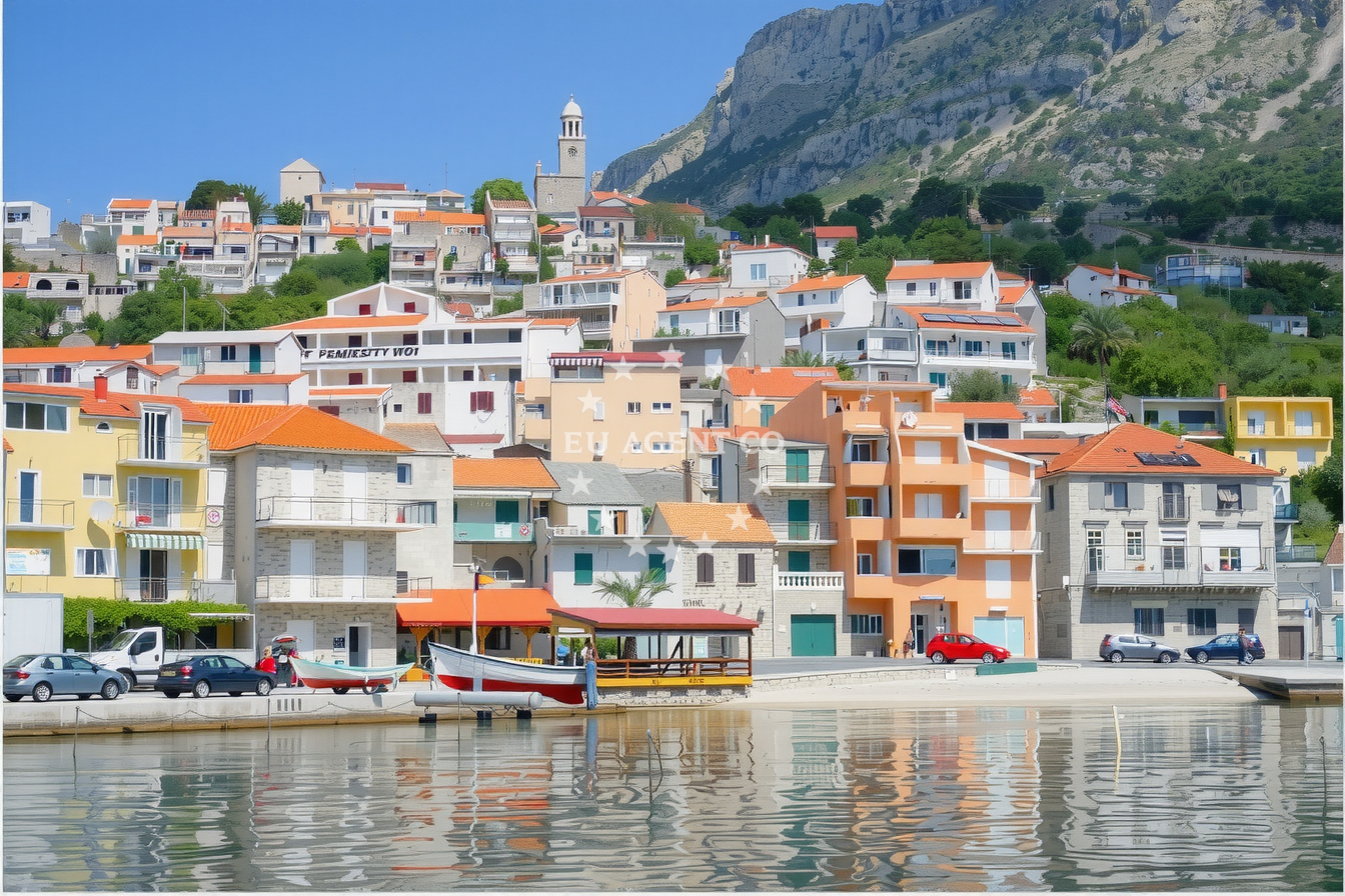 Additional view of Igrane harbor in Harbour in Igrane, Central Dalmatia, Croatia photo 9