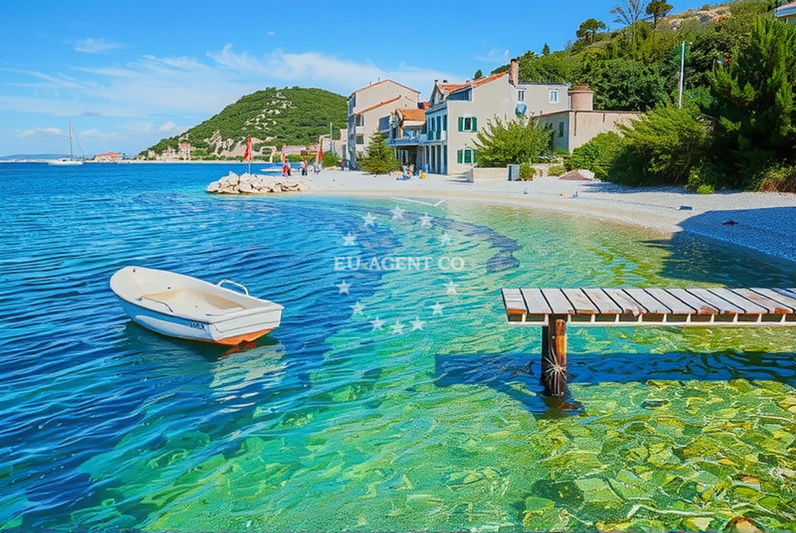 Marina Lav in Podstrana, Central Dalmatia, Croatia with multiple berths