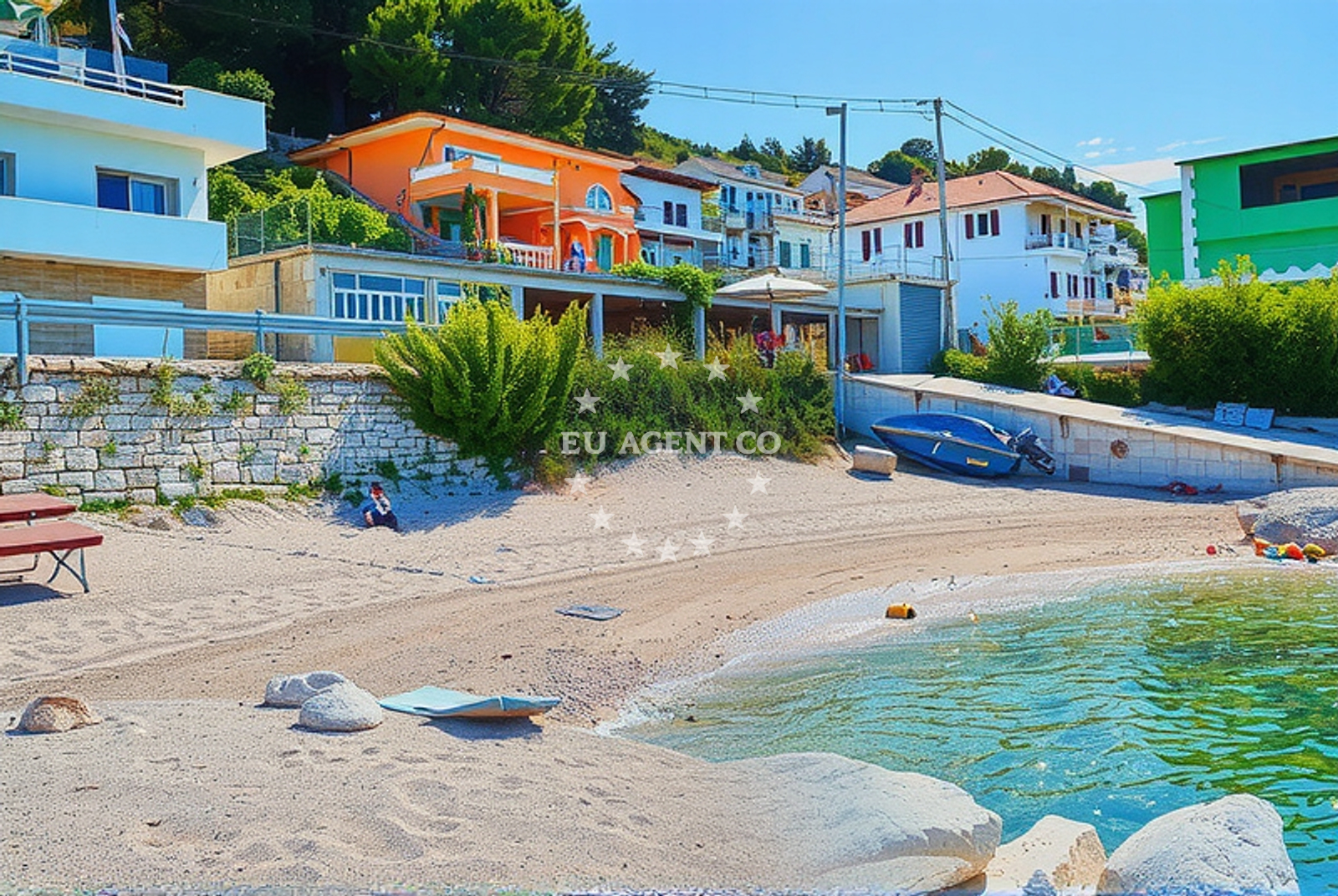 Additional view of Krilo harbor in Harbour in Jesenice, Central Dalmatia, Croatia photo 5