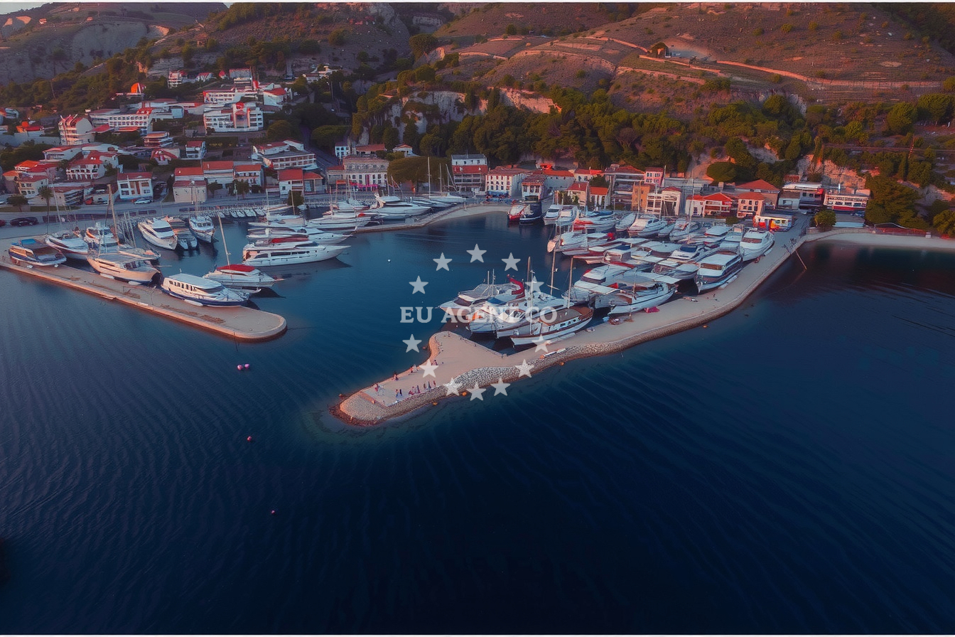 Additional view of Krilo harbor in Harbour in Jesenice, Central Dalmatia, Croatia photo 9