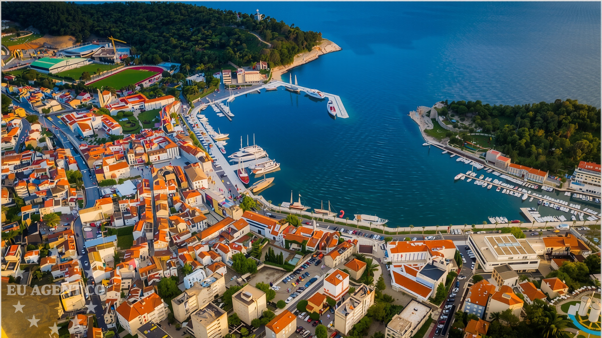 Additional view of Harbour harbor in Harbour in Makarska, Central Dalmatia, Croatia photo 8