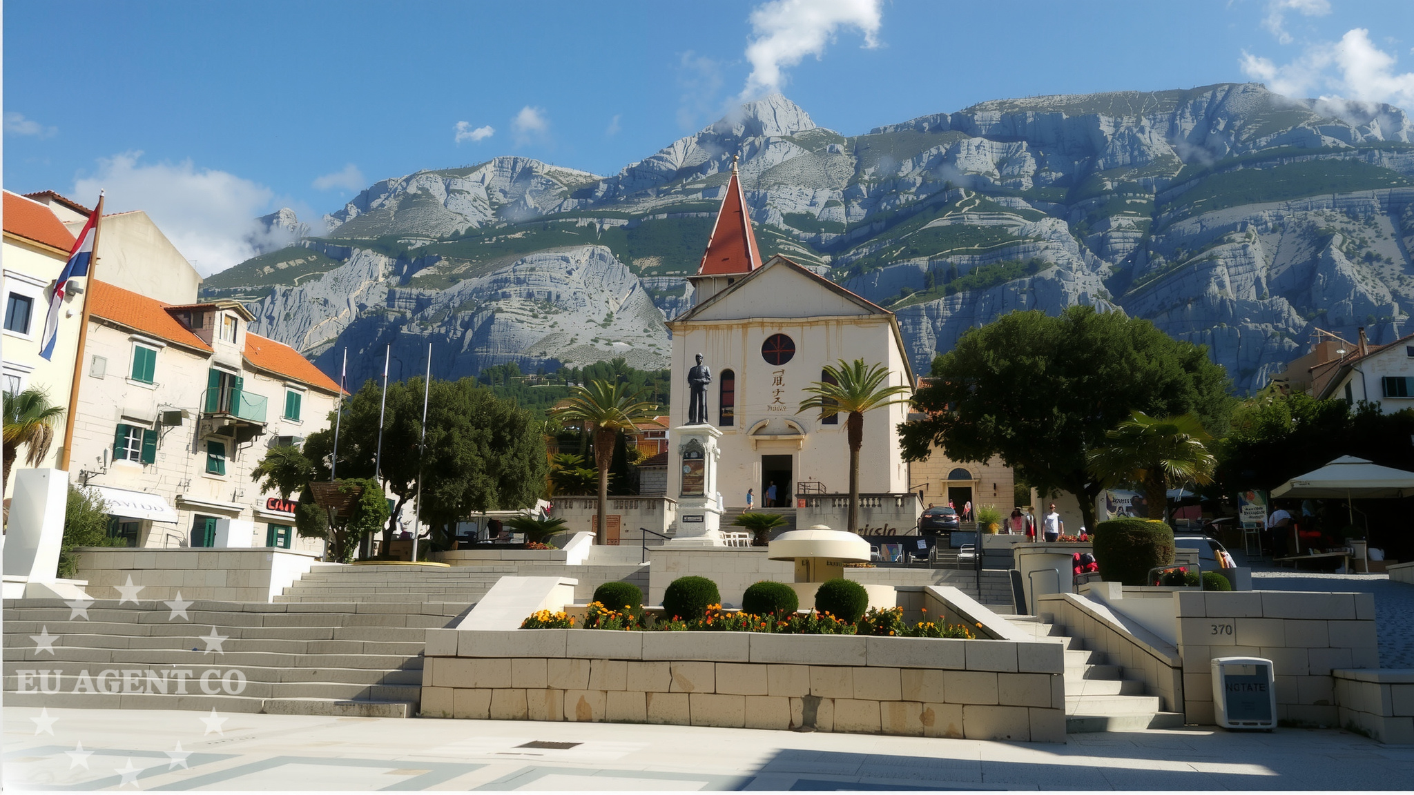 Additional view of Harbour harbor in Harbour in Makarska, Central Dalmatia, Croatia photo 14