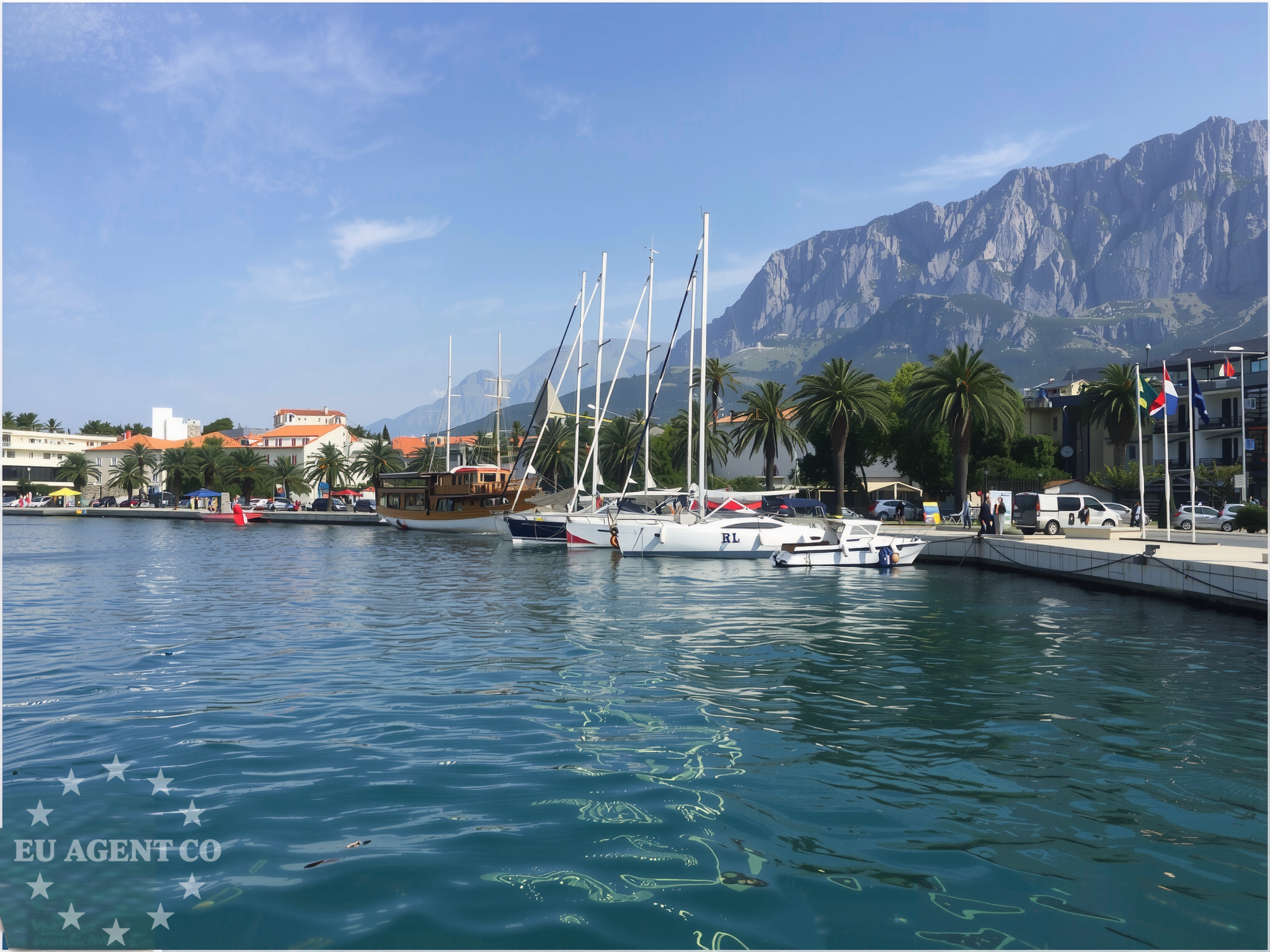 Additional view of Harbour harbor in Harbour in Makarska, Central Dalmatia, Croatia photo 15
