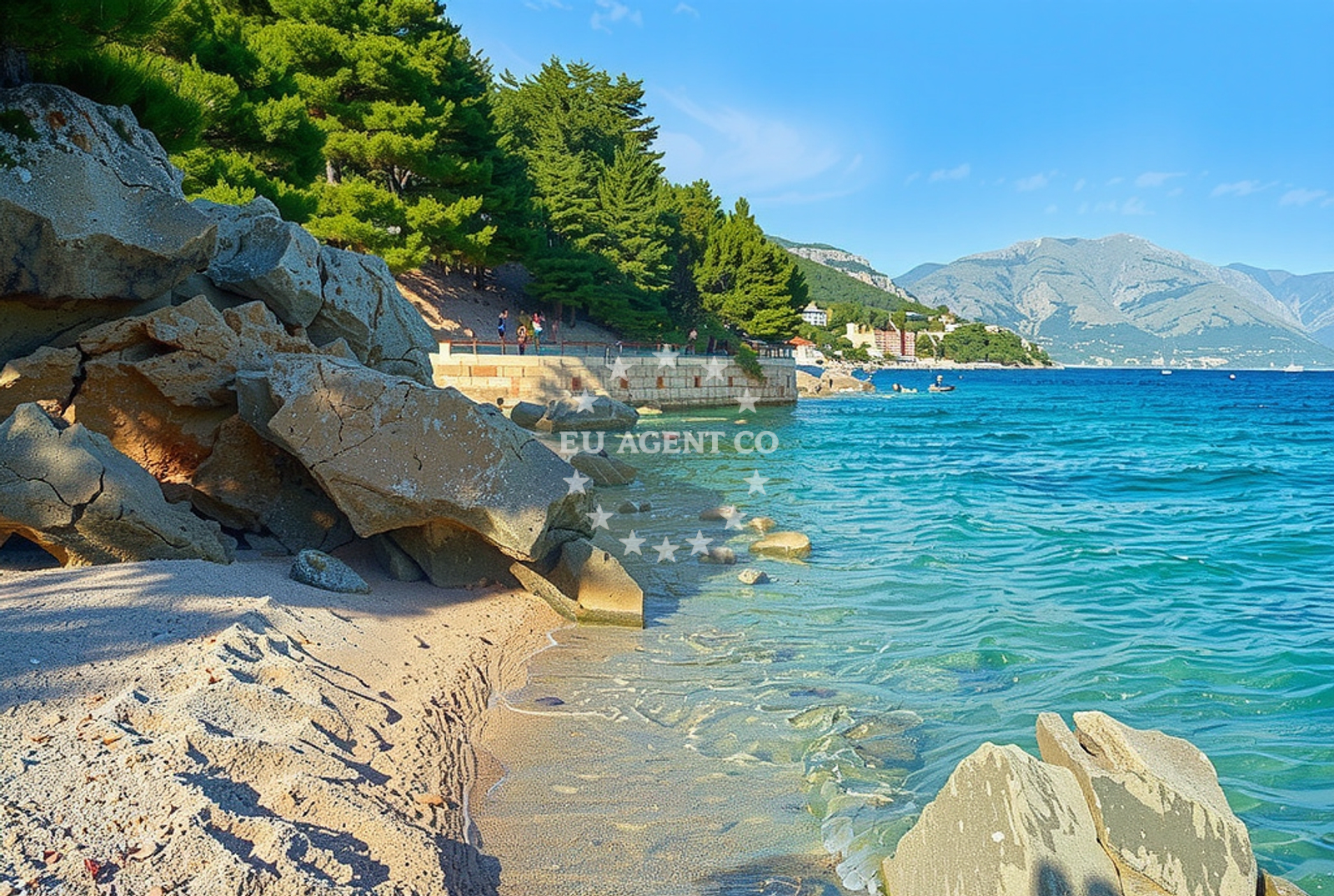 Additional view of Mimice harbor in Harbour in Mimice, Central Dalmatia, Croatia photo 5
