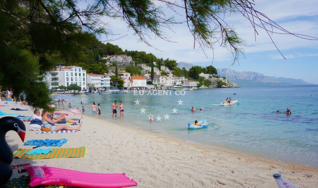 Additional view of Mimice harbor in Harbour in Mimice, Central Dalmatia, Croatia photo 7