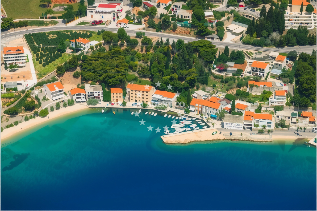 Additional view of Mimice harbor in Harbour in Mimice, Central Dalmatia, Croatia photo 8