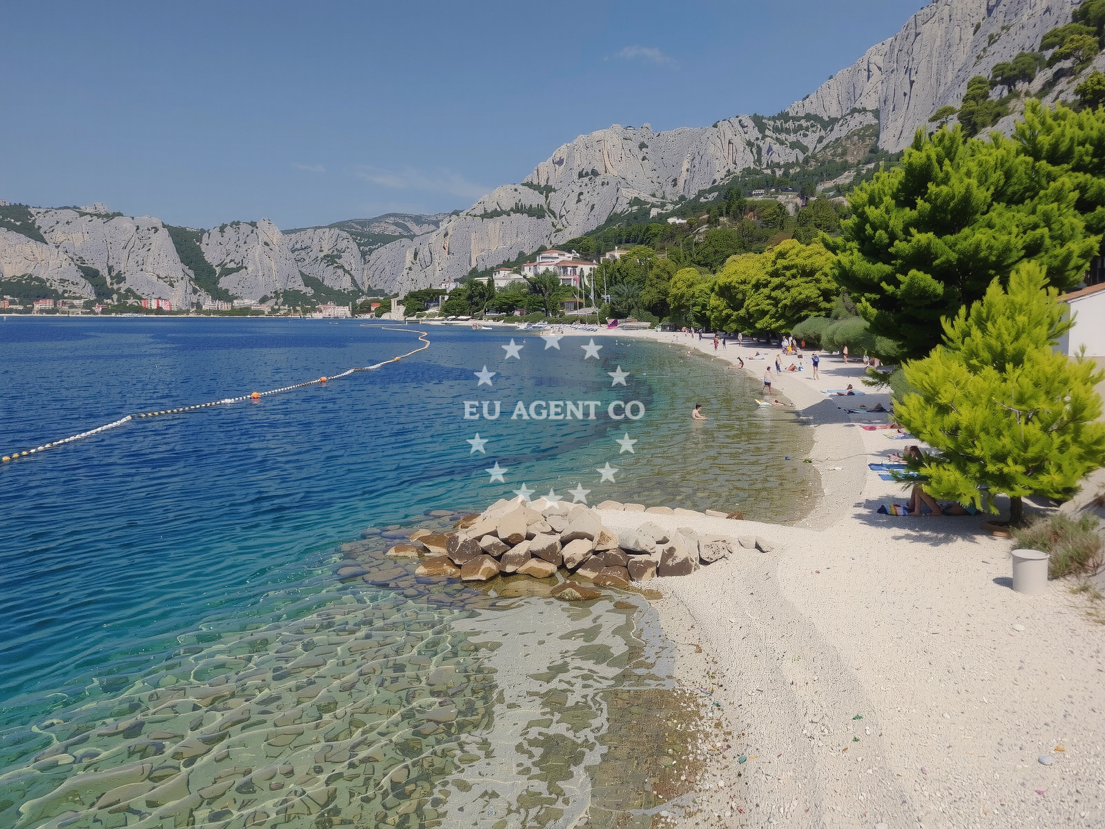 Additional view of Omiš harbor in Harbour in Omiš, Central Dalmatia, Croatia photo 8