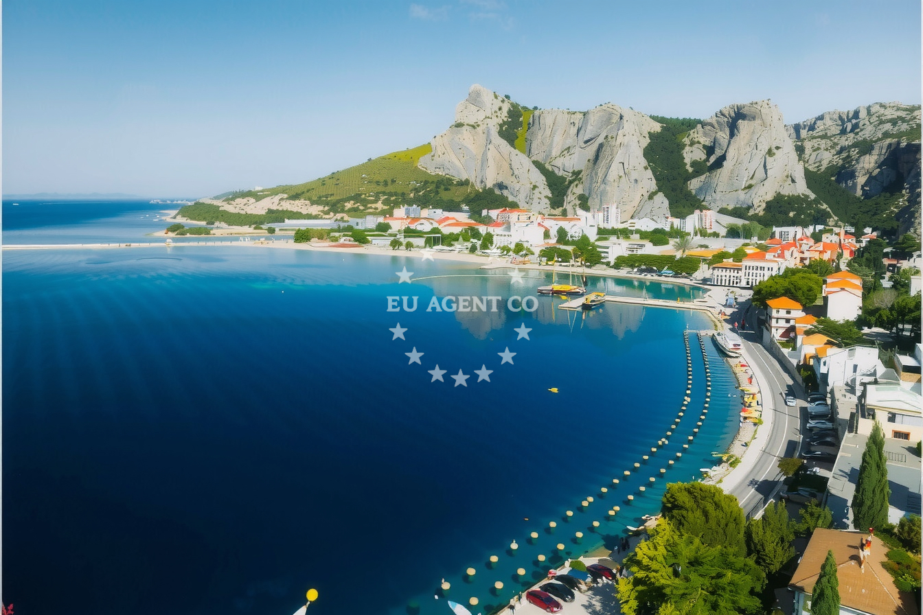 Additional view of Omiš harbor in Harbour in Omiš, Central Dalmatia, Croatia photo 11