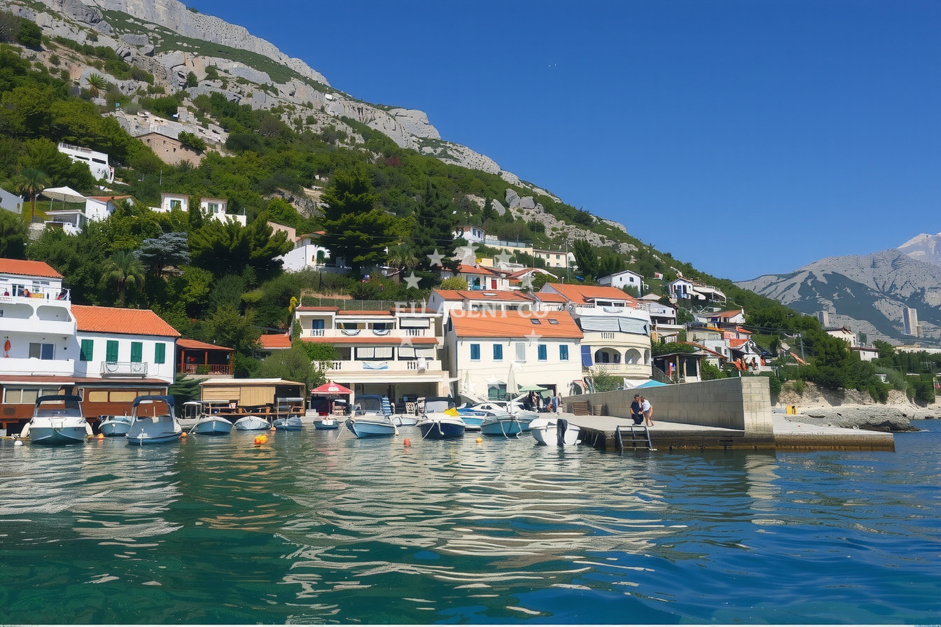 Additional view of Pisak harbor in Harbour in Pisak, Central Dalmatia, Croatia photo 11