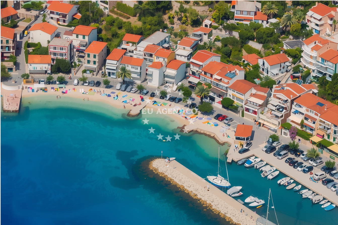 Additional view of Čaklje harbor in Harbour in Podgora, Central Dalmatia, Croatia photo 8