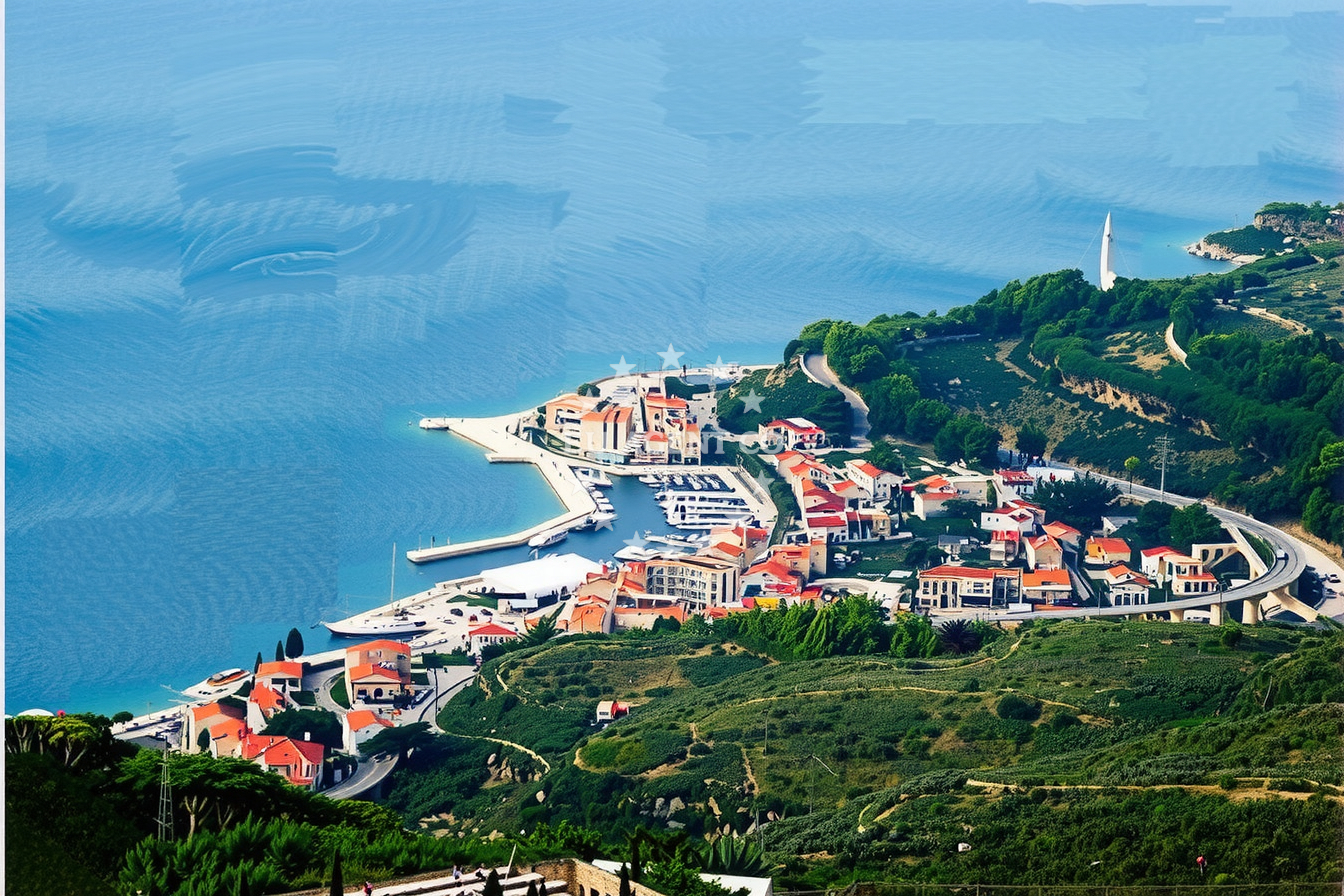 Additional view of Podgora harbor in Harbour in Podgora, Central Dalmatia, Croatia photo 12
