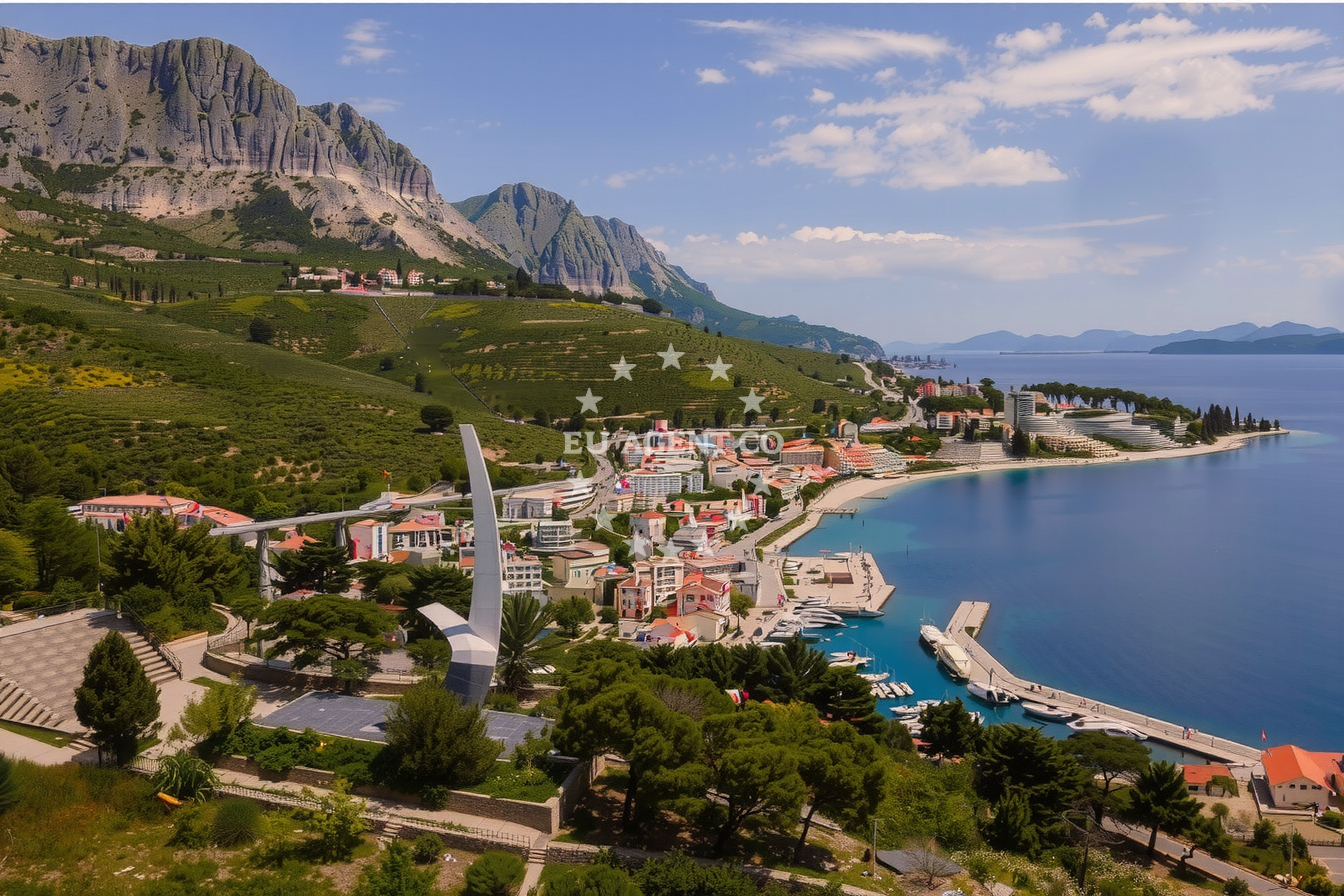 Additional view of Podgora harbor in Harbour in Podgora, Central Dalmatia, Croatia photo 13