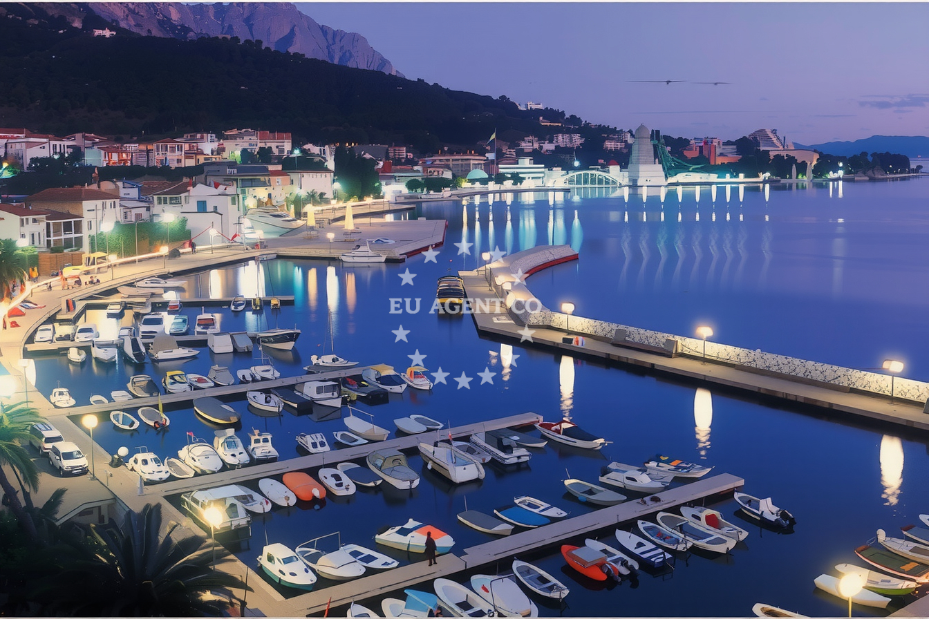 Additional view of Podgora harbor in Harbour in Podgora, Central Dalmatia, Croatia photo 14