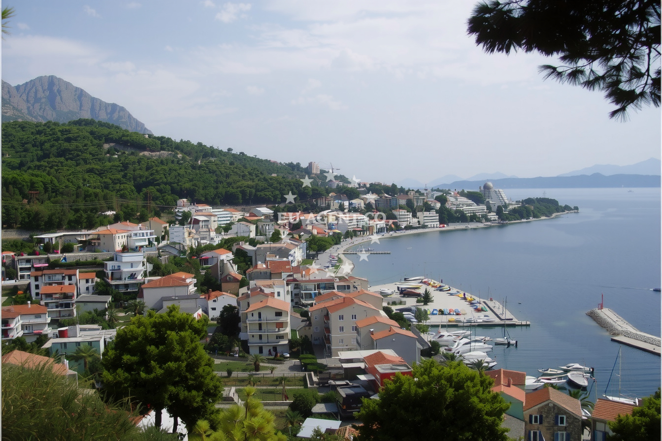 Additional view of Podgora harbor in Harbour in Podgora, Central Dalmatia, Croatia photo 15