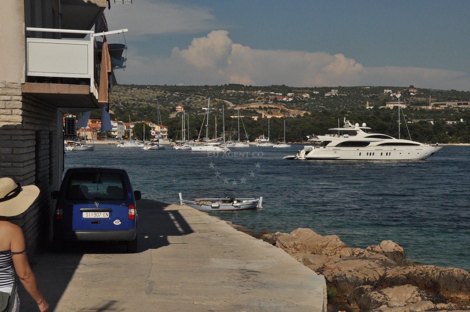 Additional view of Primošten harbor in Harbour in Primošten, Central Dalmatia, Croatia photo 9