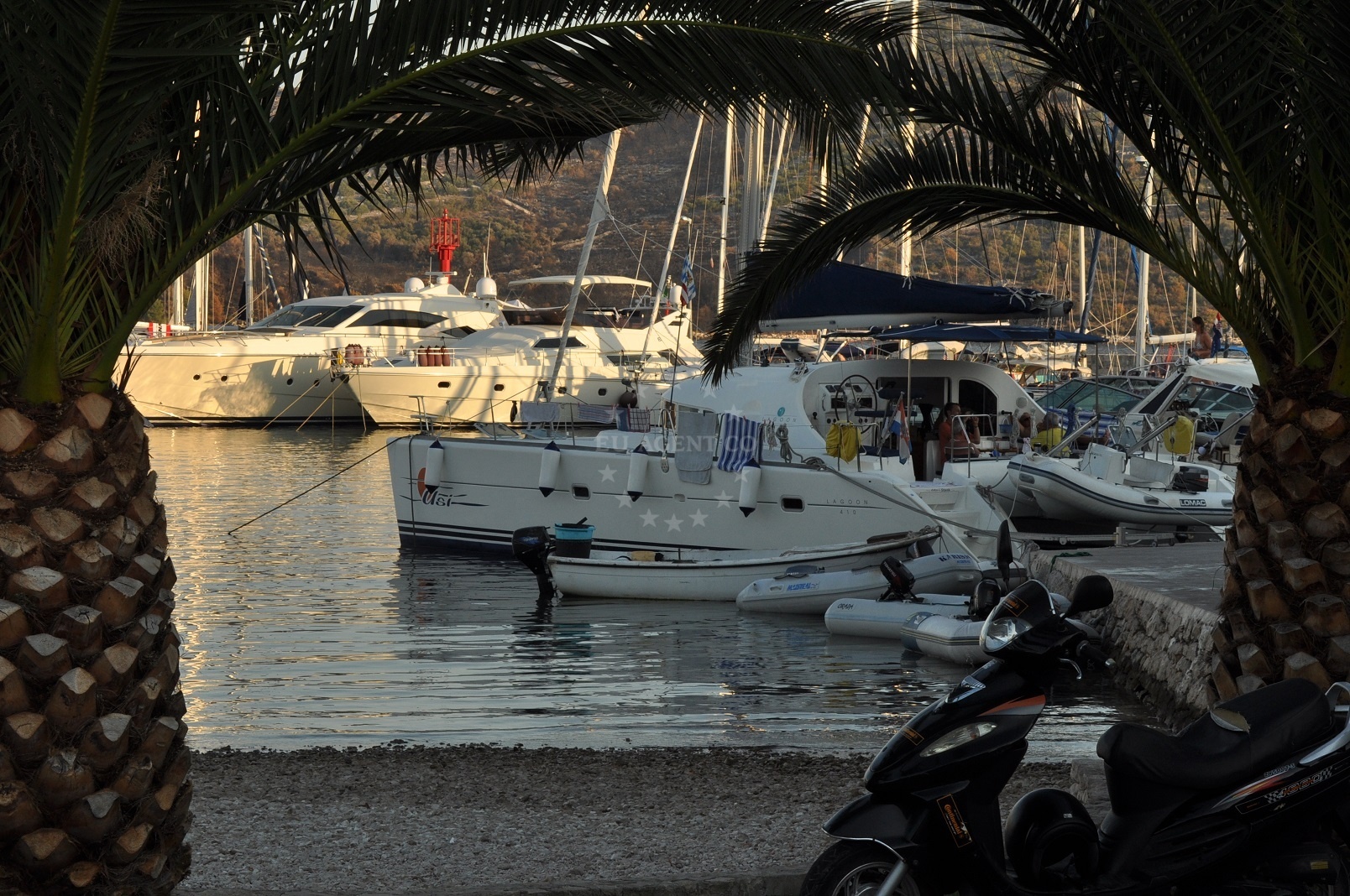 Additional view of Primošten harbor in Harbour in Primošten, Central Dalmatia, Croatia photo 22