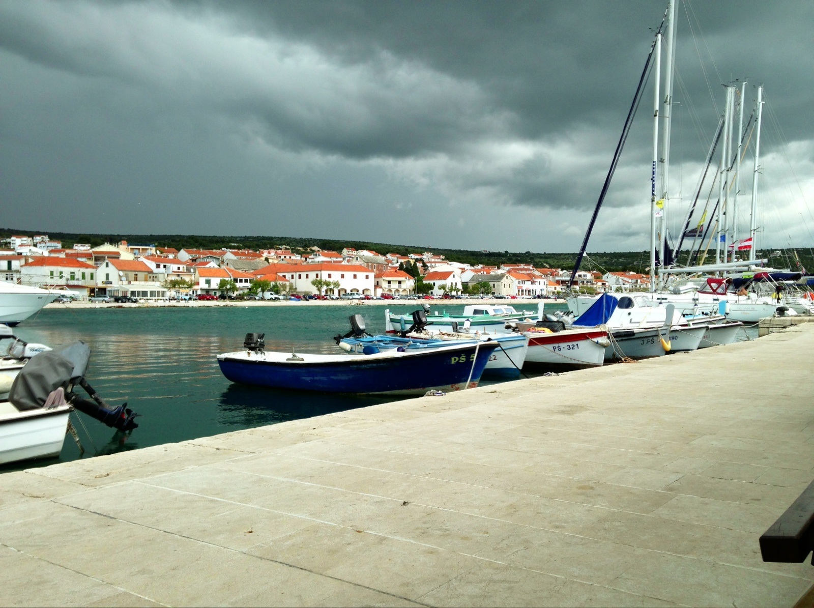Additional view of Primošten harbor in Harbour in Primošten, Central Dalmatia, Croatia photo 27