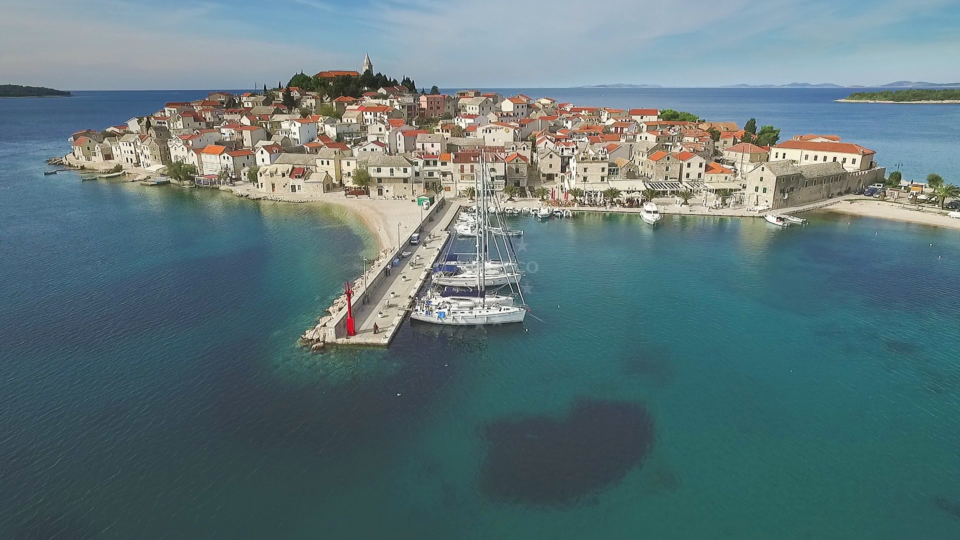 Additional view of Primošten harbor in Harbour in Primošten, Central Dalmatia, Croatia photo 33