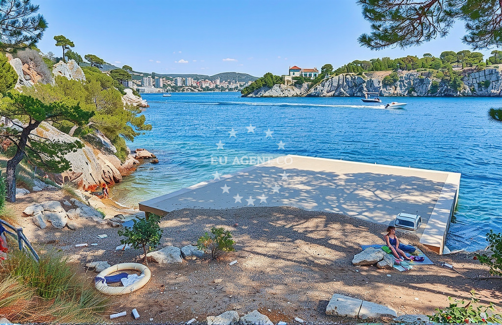 Additional view of Šibenik harbor in Harbour in Šibenik, Central Dalmatia, Croatia photo 8
