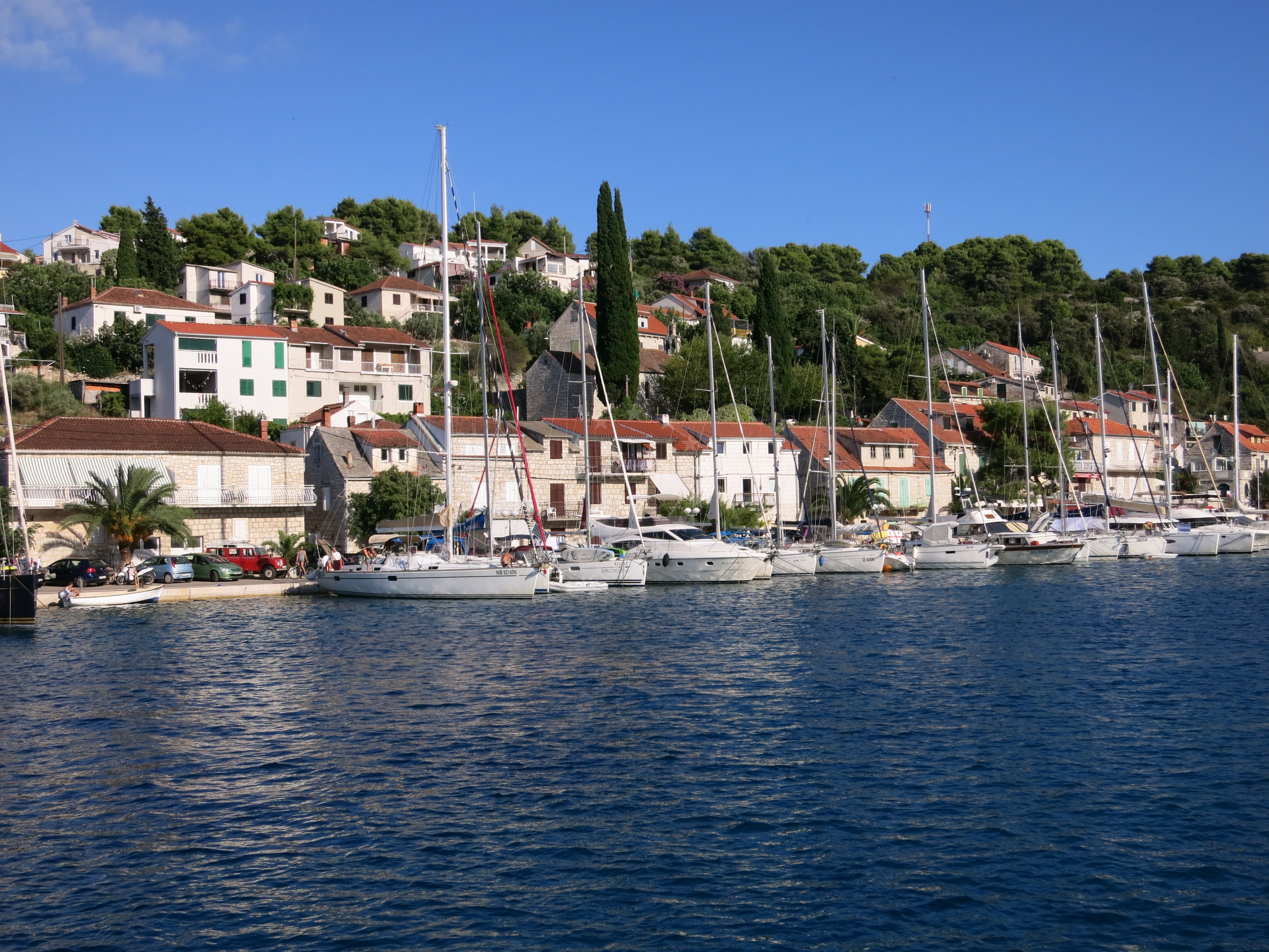 Additional view of Stomorska harbor in Harbour in Stomorska on the island Šolta, Central Dalmatia, Croatia photo 11
