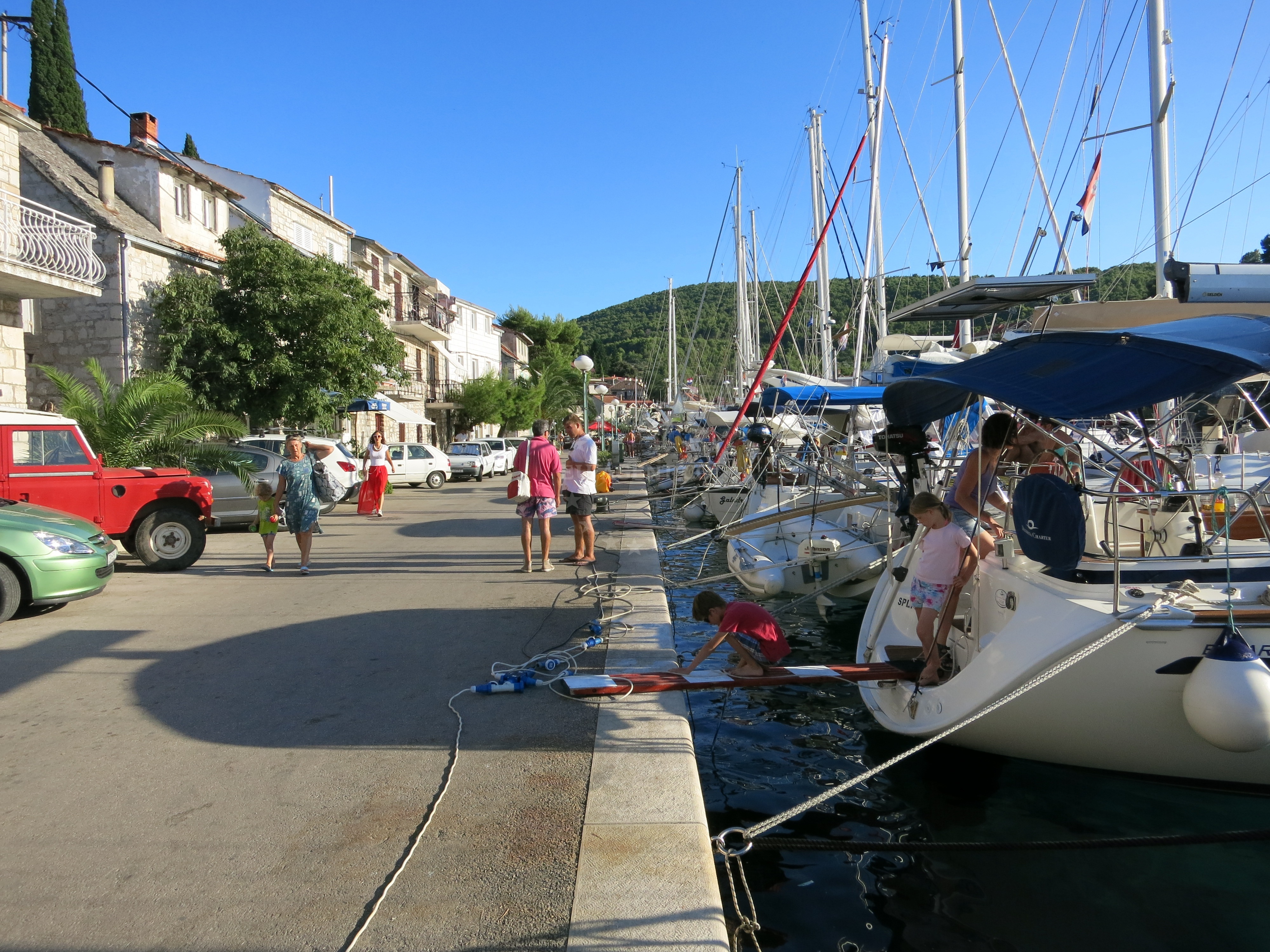 Additional view of Stomorska harbor in Harbour in Stomorska on the island Šolta, Central Dalmatia, Croatia photo 13