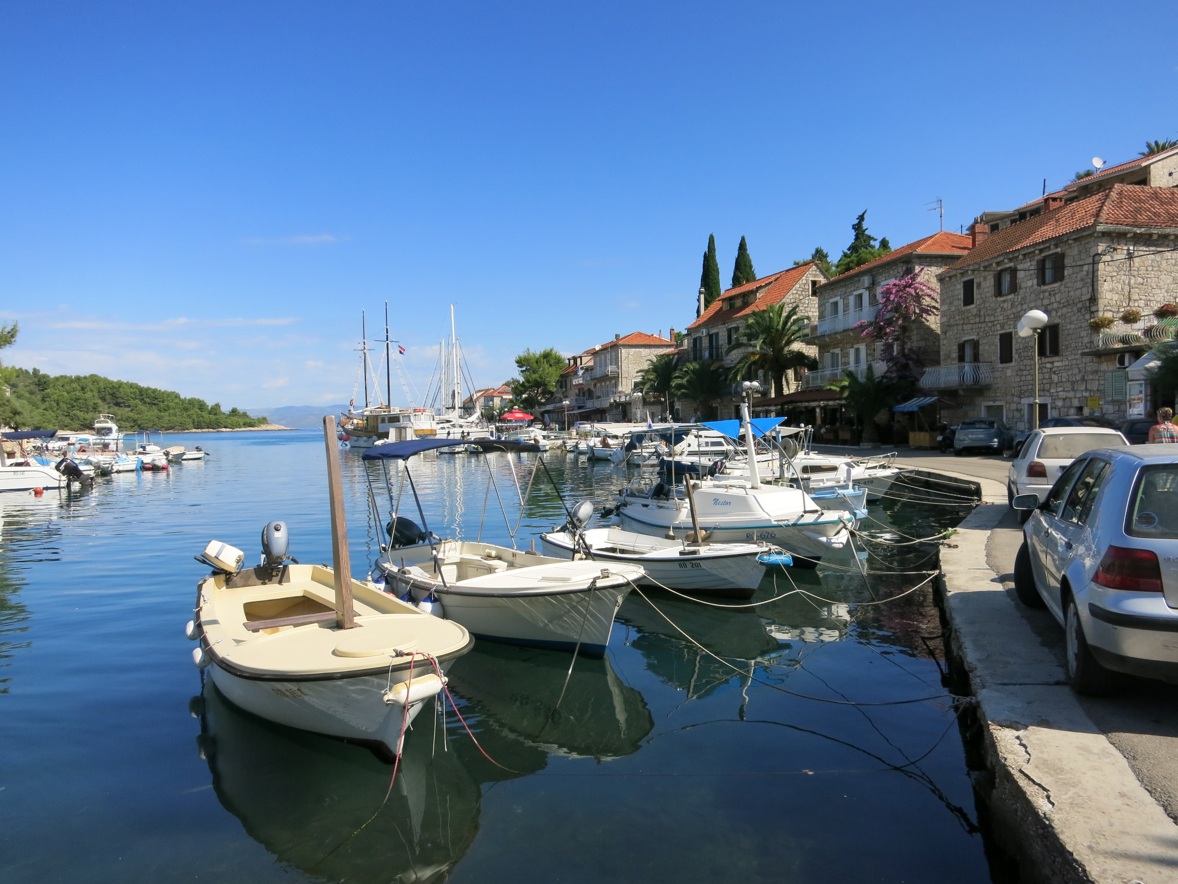 Additional view of Stomorska harbor in Harbour in Stomorska on the island Šolta, Central Dalmatia, Croatia photo 14