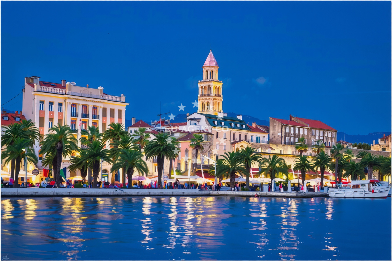 Additional view of Split harbor in Harbour in Split, Central Dalmatia, Croatia photo 9
