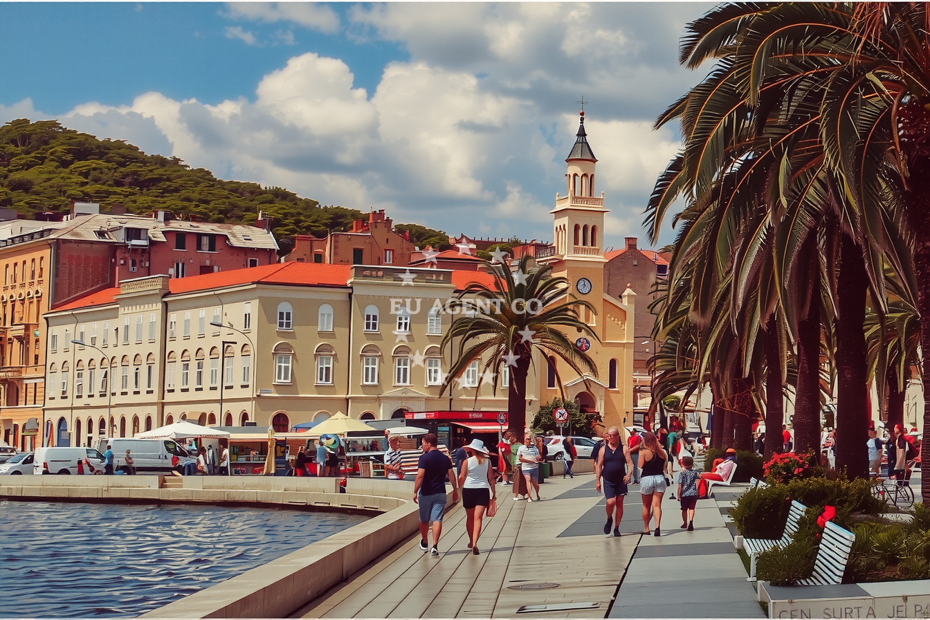 Additional view of Split harbor in Harbour in Split, Central Dalmatia, Croatia photo 12