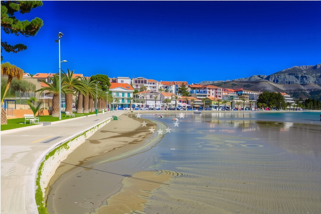 Additional view of Stobreč harbor in Harbour in Stobreč, Central Dalmatia, Croatia photo 9