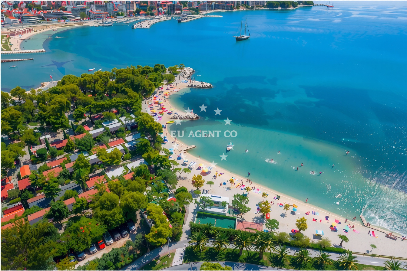 Additional view of Stobreč harbor in Harbour in Stobreč, Central Dalmatia, Croatia photo 10