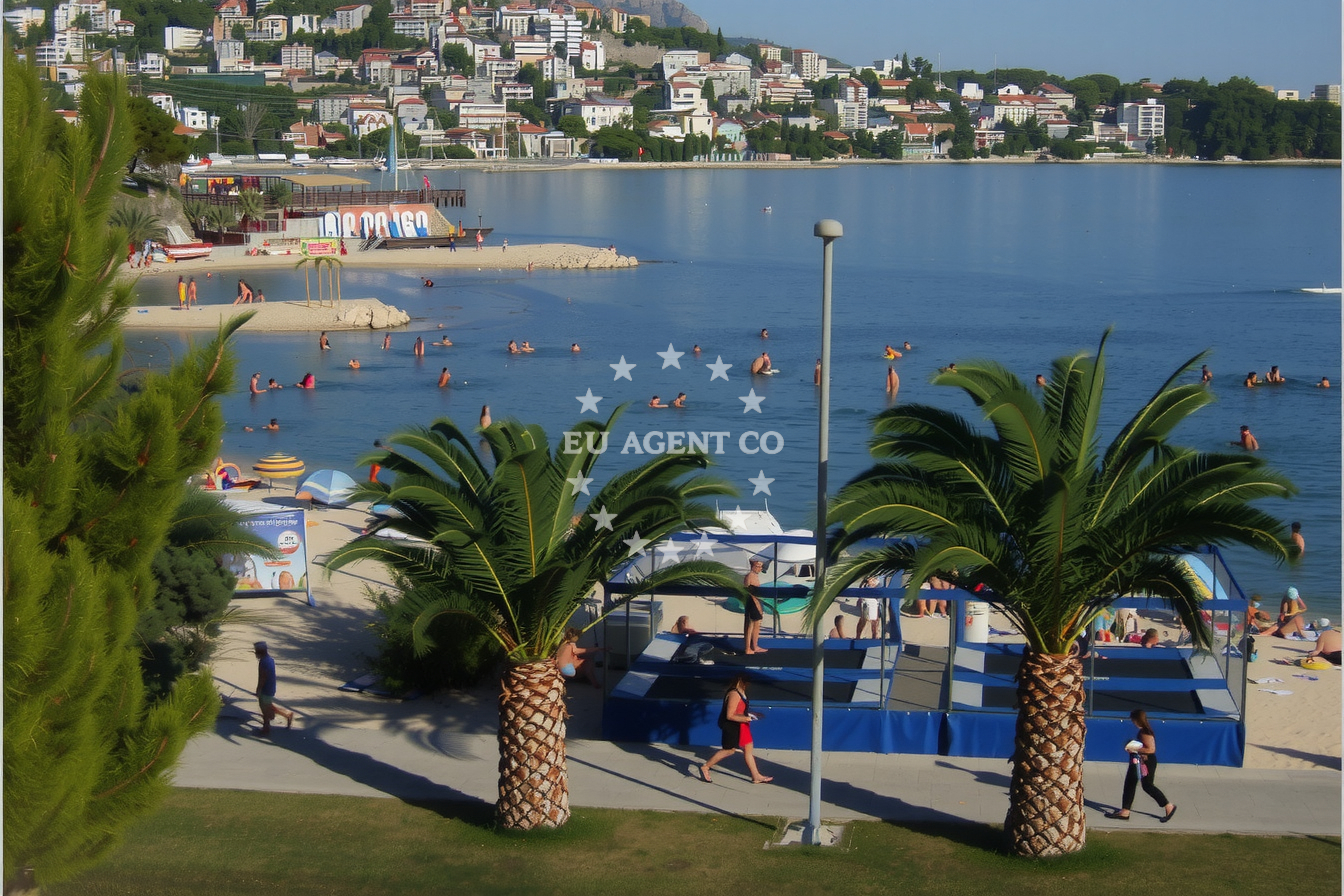 Additional view of Stobreč harbor in Harbour in Stobreč, Central Dalmatia, Croatia photo 11