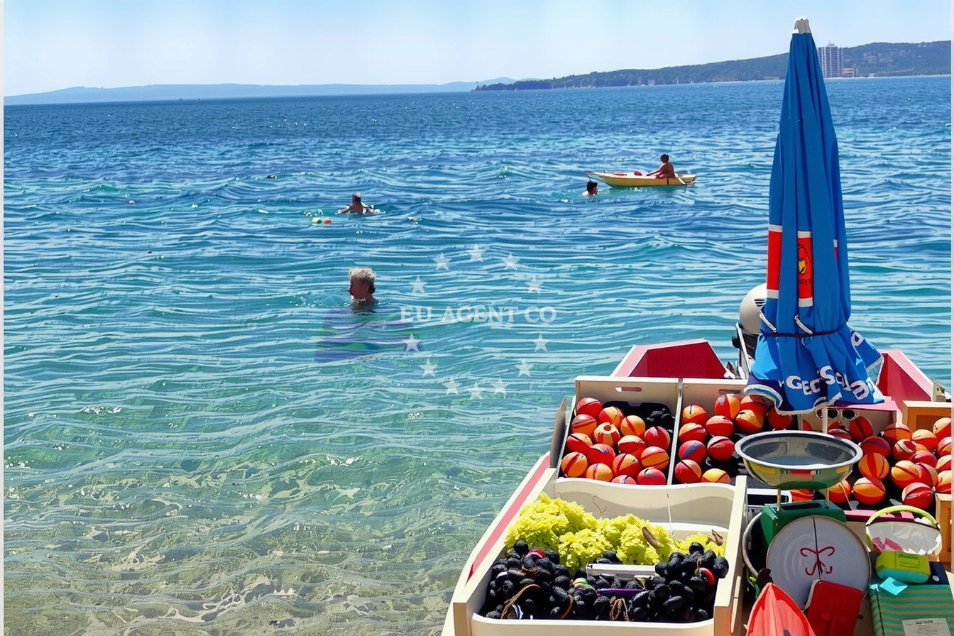 Additional view of Stomarica harbor in Harbour in Stomarica, Central Dalmatia, Croatia photo 10