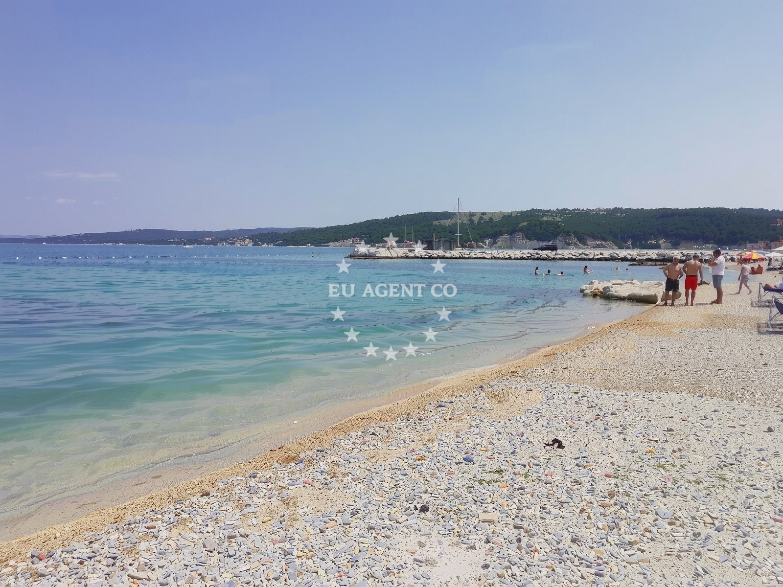 Facilities and surroundings at Divulje harbor in Harbour in Trogir, Central Dalmatia, Croatia photo 2
