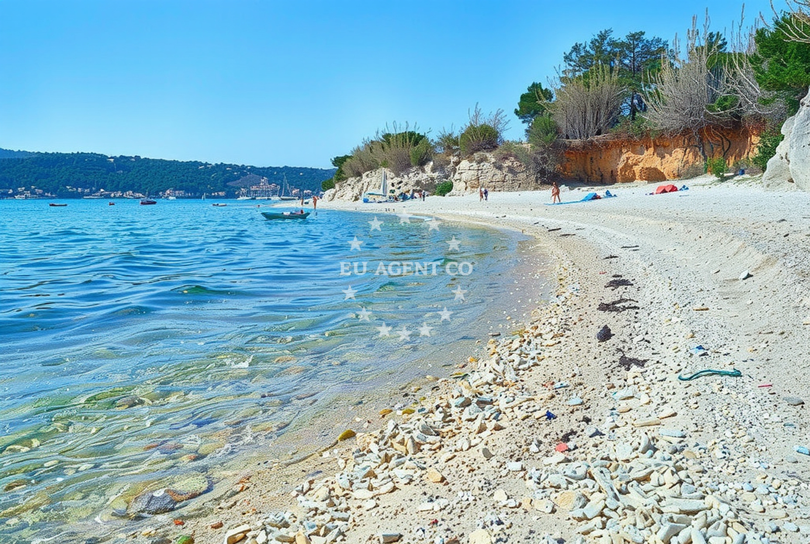 Additional view of Divulje harbor in Harbour in Trogir, Central Dalmatia, Croatia photo 5