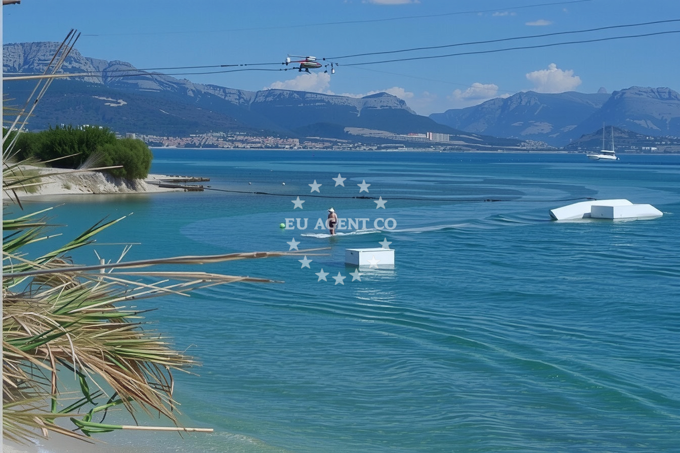 Additional view of Divulje harbor in Harbour in Trogir, Central Dalmatia, Croatia photo 7