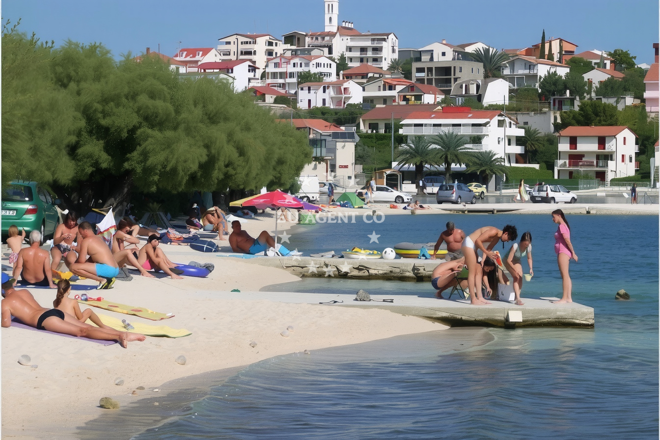 Additional view of Vranjica harbor in Harbour in Trogir, Central Dalmatia, Croatia photo 14