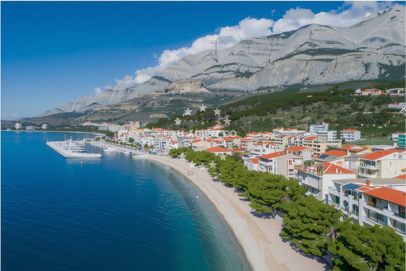 Additional view of Tučepi harbor in Harbour in Tučepi, Central Dalmatia, Croatia photo 8