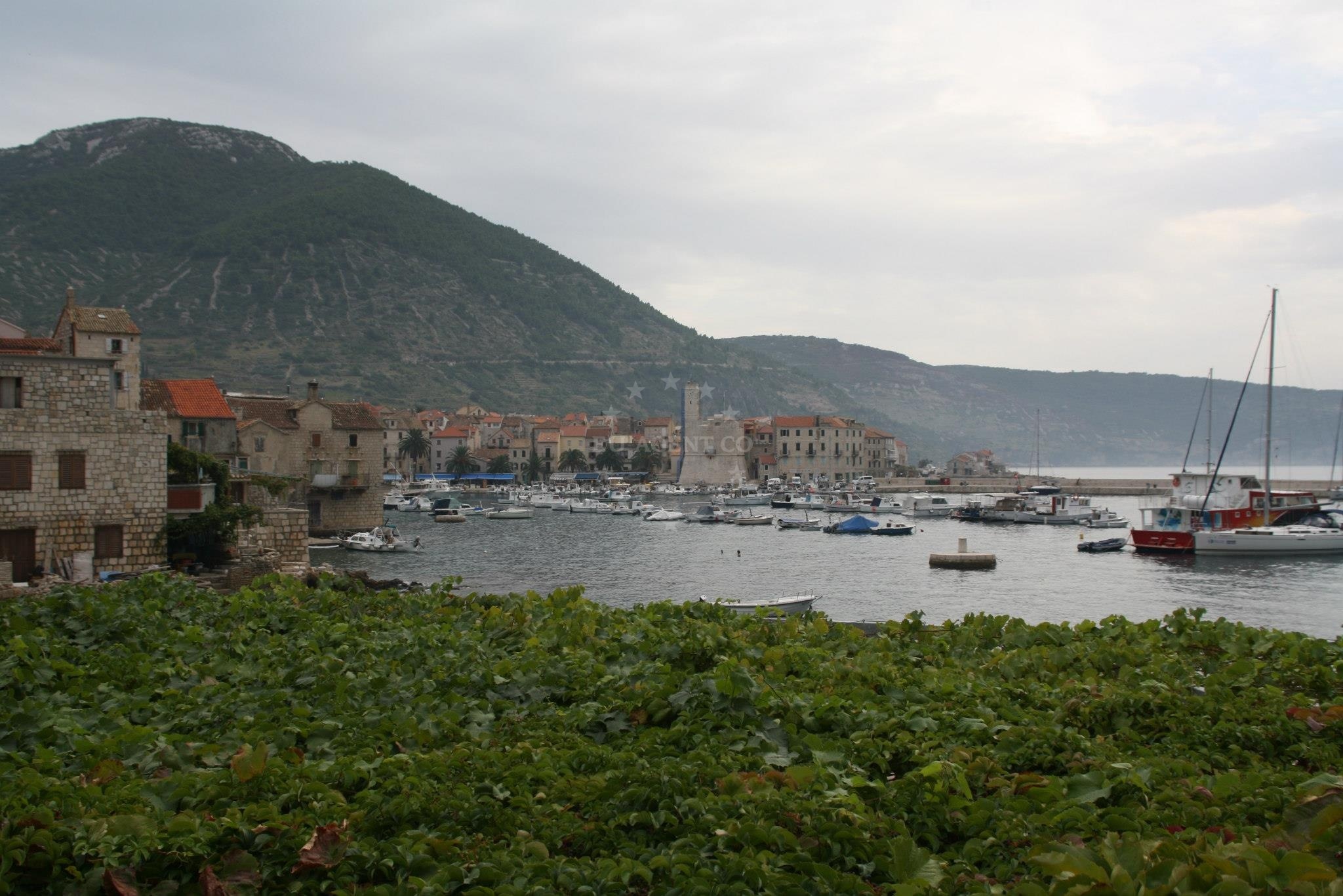 Additional view of Komiža harbor in Harbour in Komiža on the island Vis, Central Dalmatia, Croatia photo 17